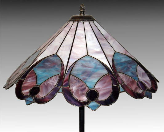 Light Purple Floor Lamp